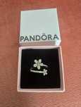 Anel pandora original flores,tamanho 52