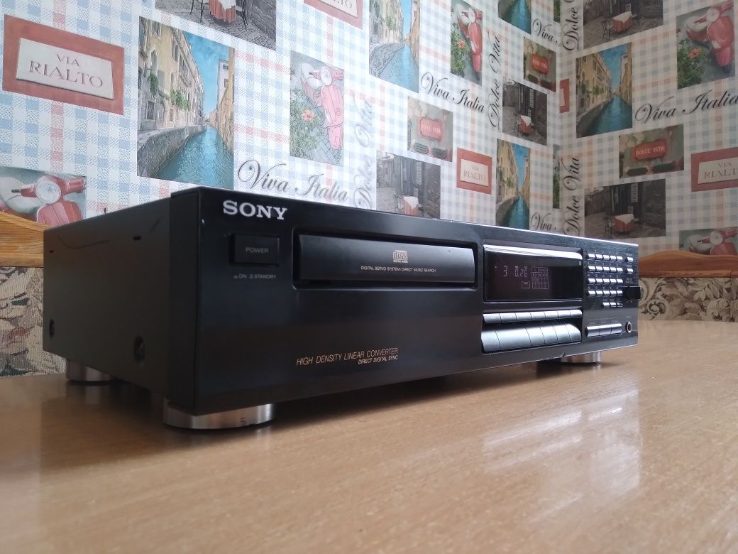 Проигрыватель CD Sony CDP-411,работоспособность 100%,гарантия!