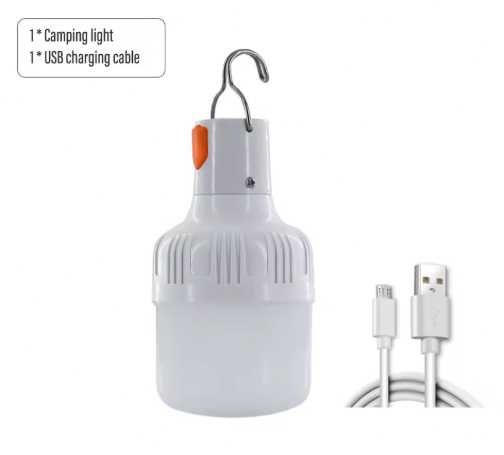 Żarówka akumulatorowa, oświetlenie awaryjne - surwiwal - diody LED