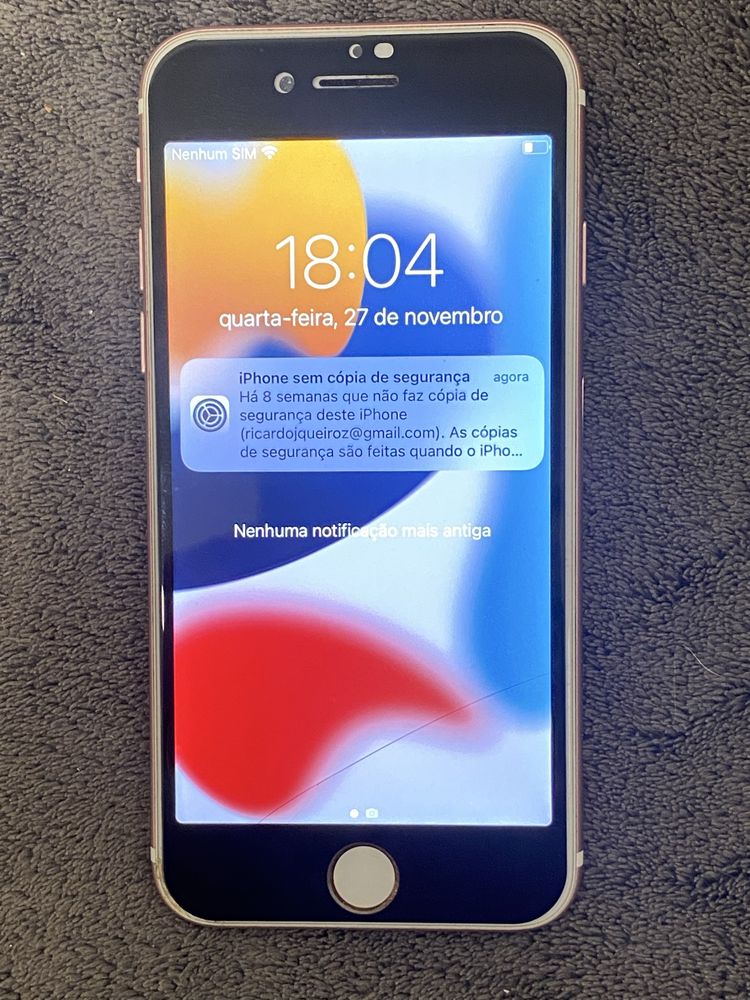 Iphone 7 128 Gb cor rosa