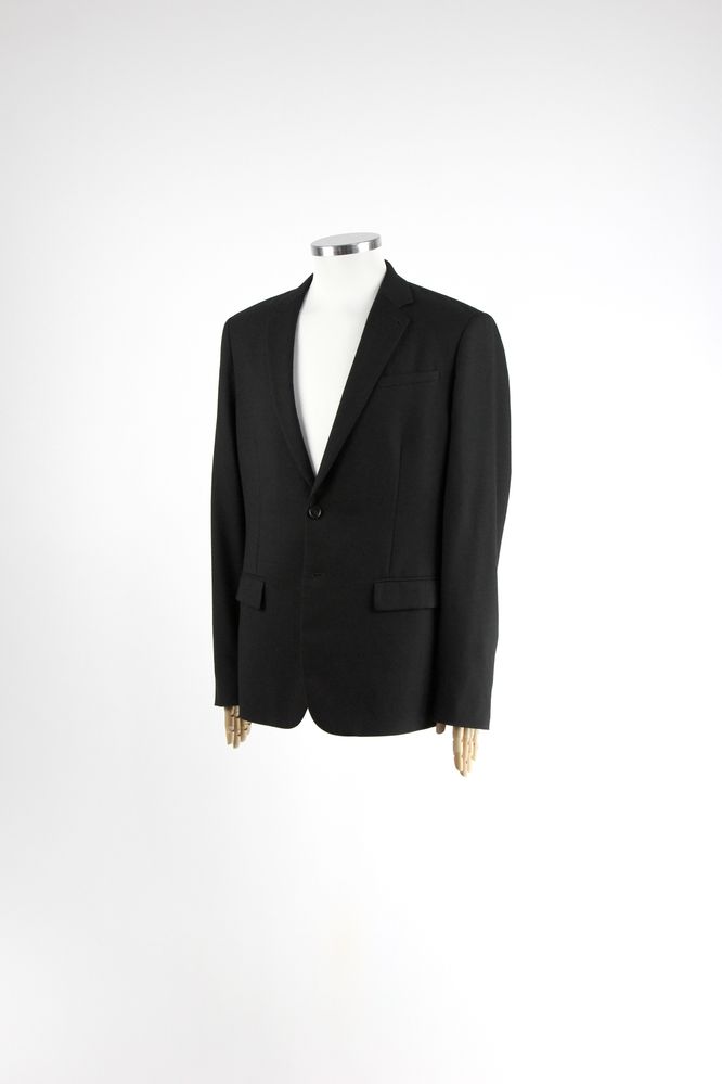 ALLSAINTS Forty Two чоловічий чорний трикотажний піджак. Оригінал