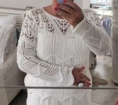 Sweter sweterek Cocomore ażurowy 38-40-42