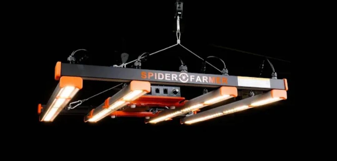 Led cultivo grow Spiderfarmer Bridgelux diodos 300w 2.75 umol