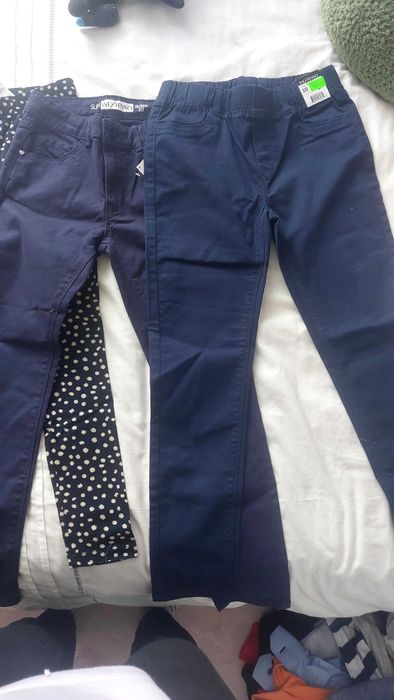 Paka nowych spodni r 140
