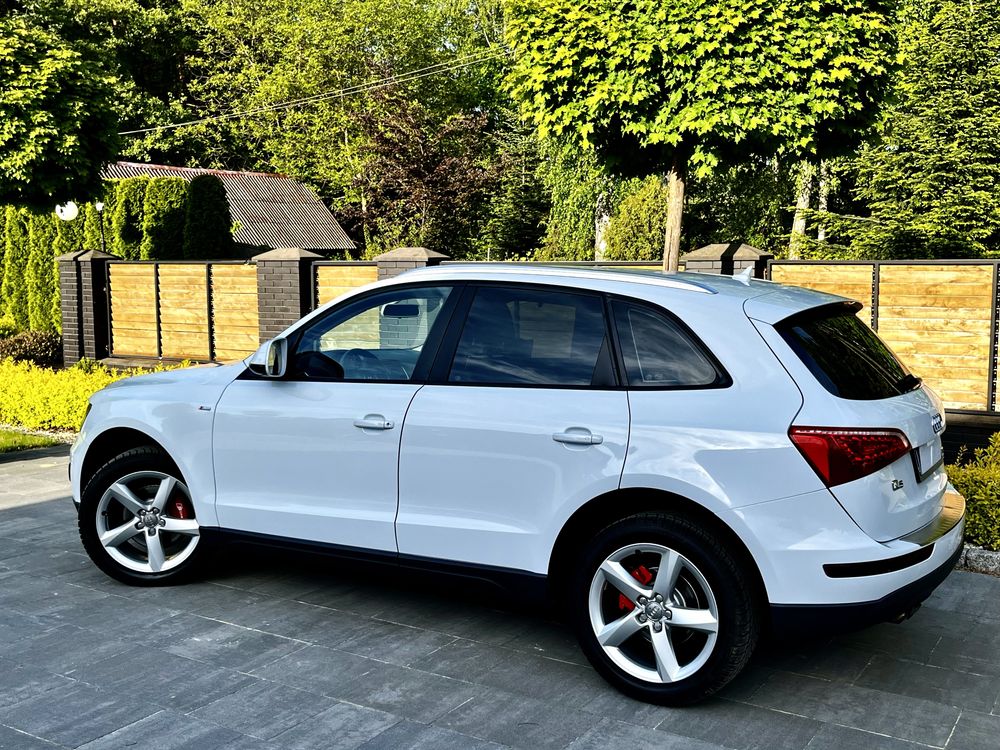 AUDI Q5 2.0TDI~S-LINE~Quattro~Bi-Xenon~NAVI~Biała Perła~