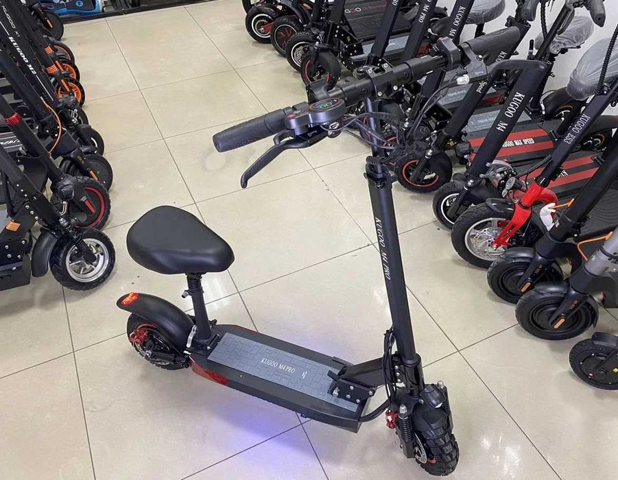 СУПЕР ЦІНА‼️ Електросамокат Kugoo M4 PRO 1000W 13/17/18 A + Сидіня