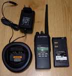 Motorola GP360 VHF Straż policja PSP OSP Kolej PKP z ładowarką