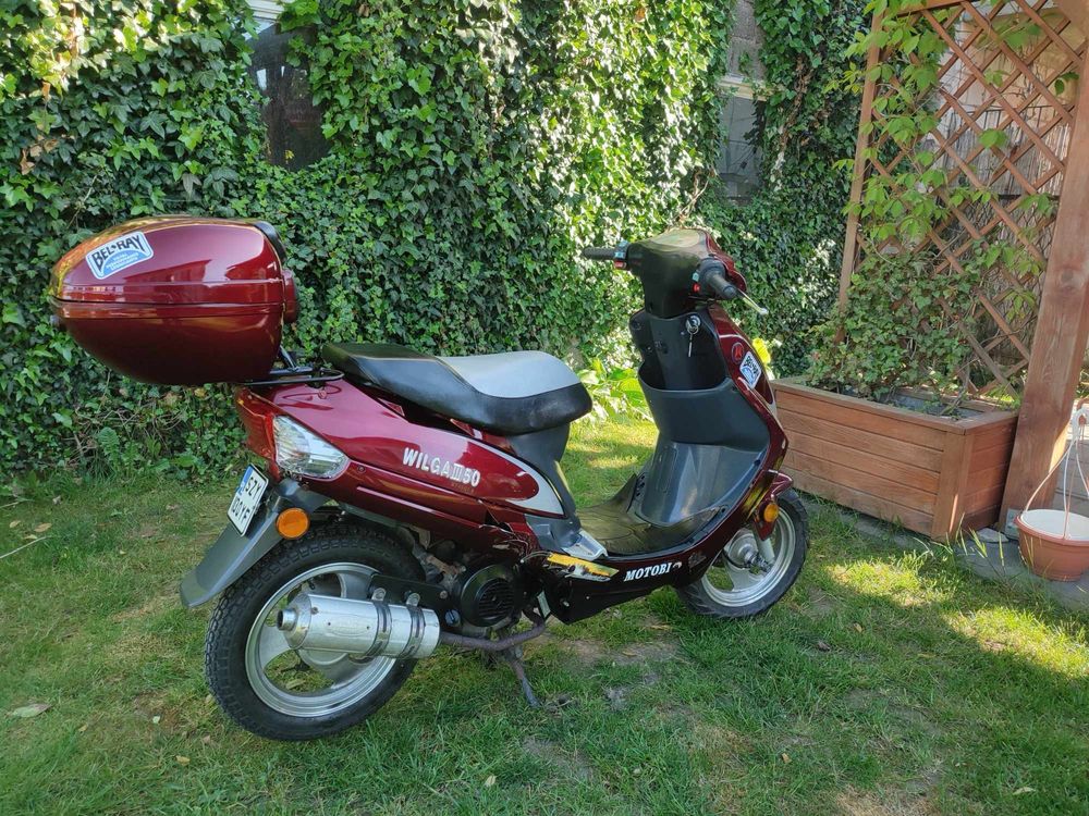 Skuter 50 motobi wilga 50 mozliwy transport