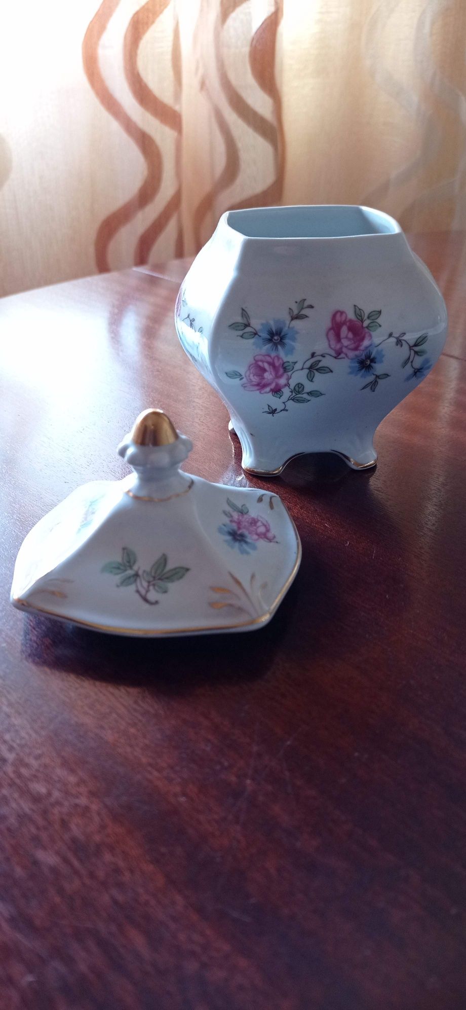 Pote decorativo Porcelana