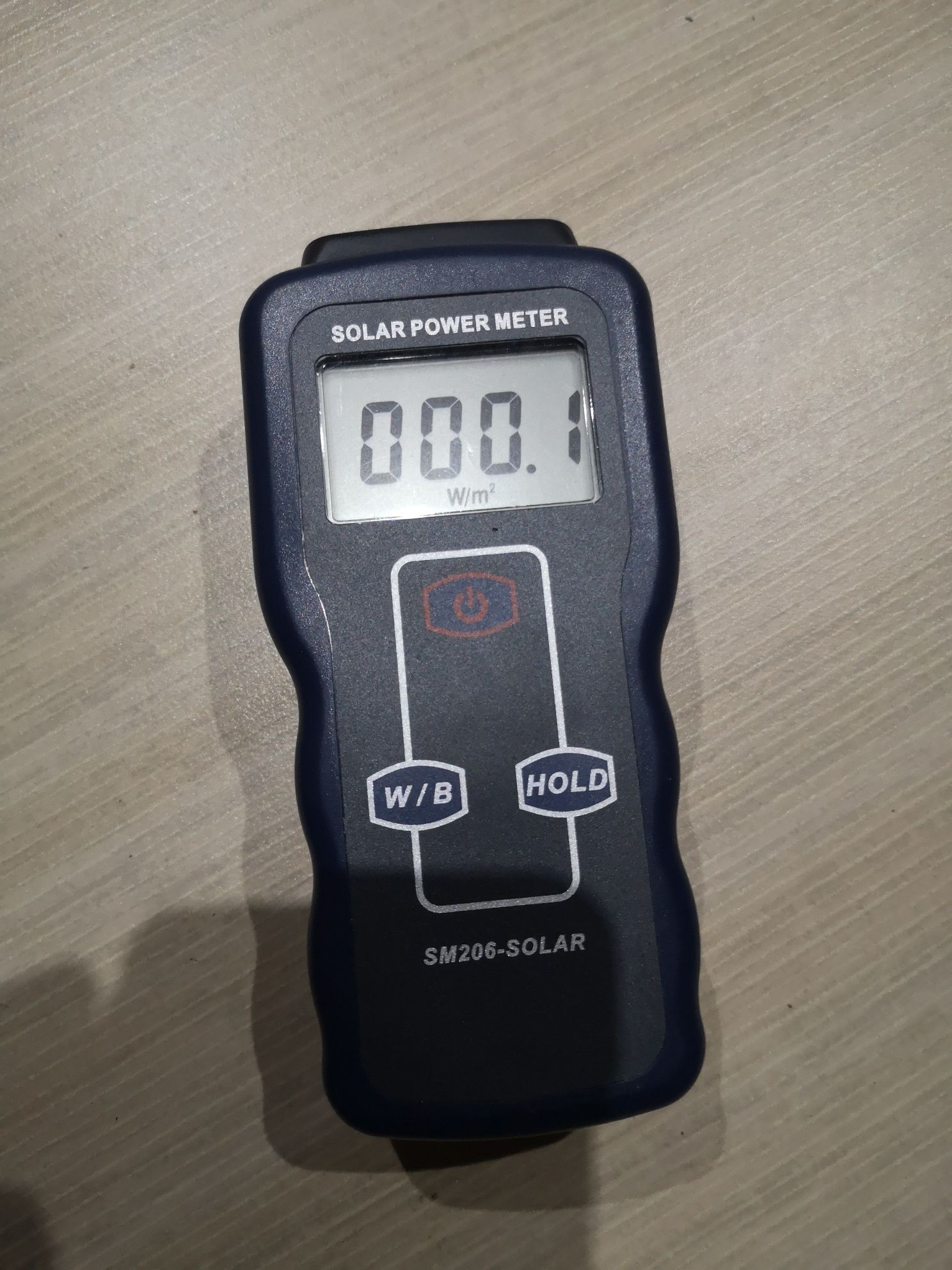 Wyświetlacz LCD Miernik mocy światła słonecznego W / m² Btu