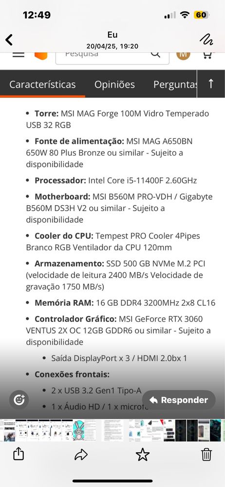 Pc Gamer com garantia