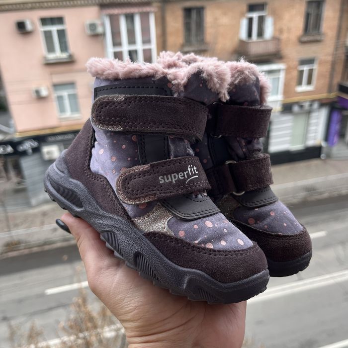 Термо ботинки зимние суперфит superfit 23 размер стелька 15 ,2 см