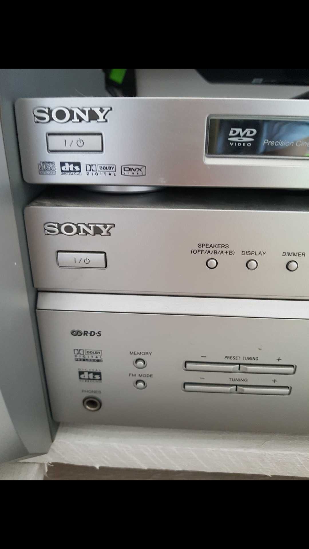 Kino domowe SONY, CD/DVD, 5 głośników