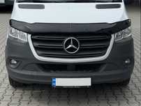 Mercedes Sprinter 2018+ Дефлектор капота (мухобойка) EuroCap