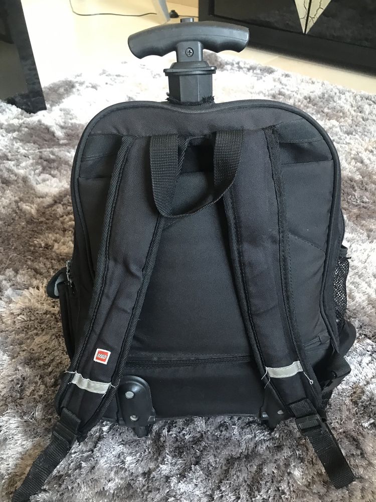 Mochila escolar com rodas Lego ninjago