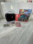 Konsola Nintendo Switch komplet z 3 grami, konsolą, ring fit adventure