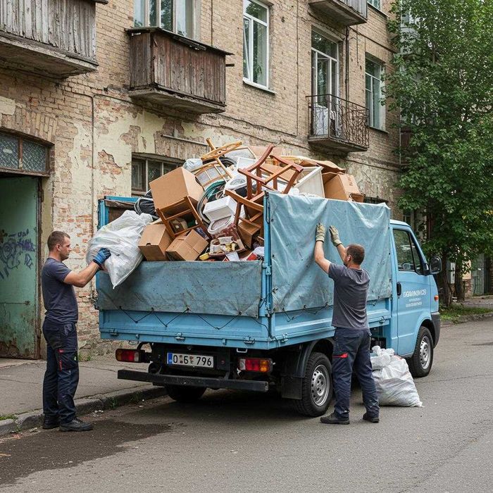 Запорожье: Вывоз мусора/хлама. Мебель, строймусор. Недорого!