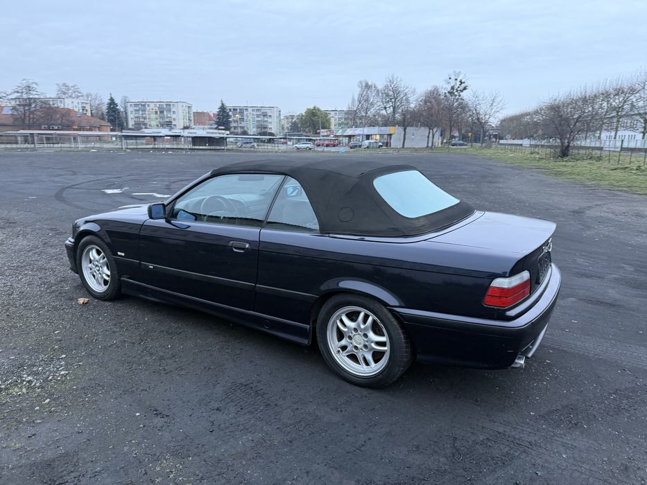 BMW e36 cabrio M pakiet z Vinu Sportsize Klima Skóra