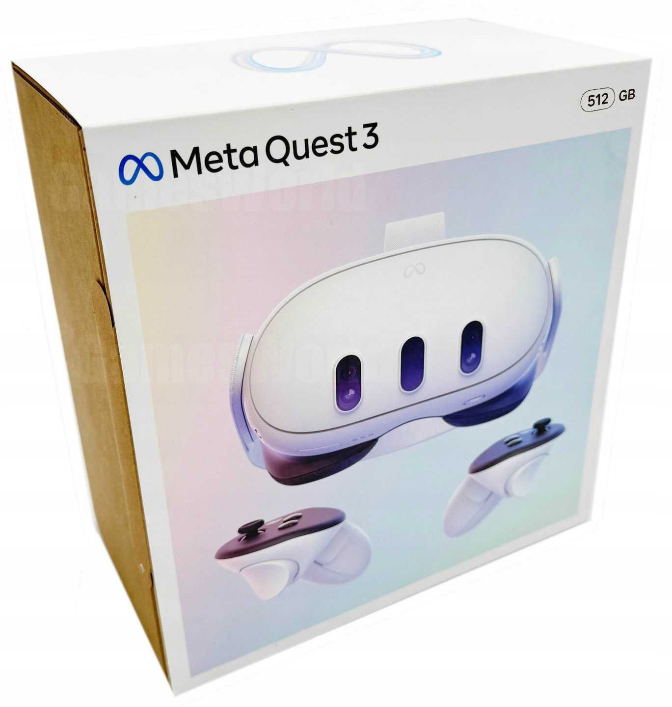 Gogle VR Meta Oculus Quest 3 512GB