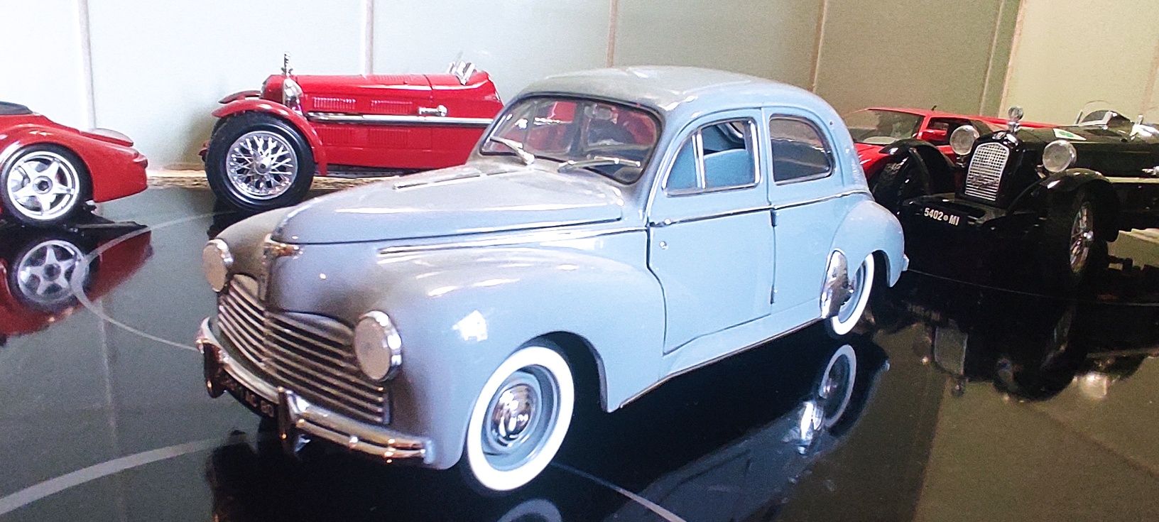 1/18 Peugeot 203 Sólido carro coleção miniatura