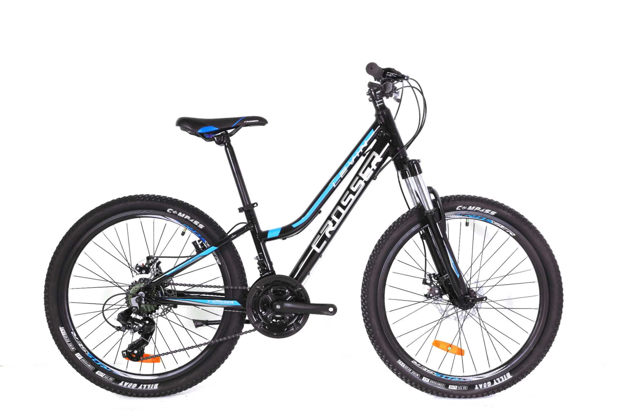 подростковый велосипед алюминий Crosser Nio Levin 24 26 Shimano