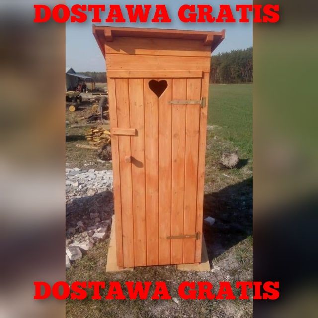 DOSTAWA GRATIS,WC Toaleta,wychodek,kibel drewniany dzialke budowe