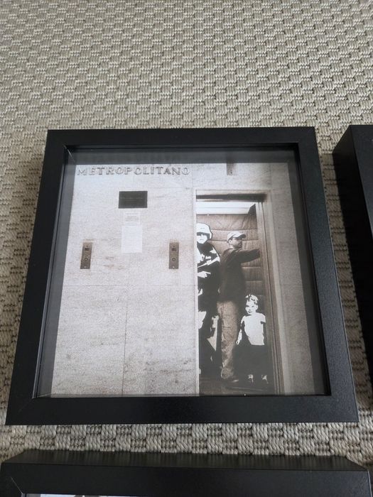 Conjunto de 4 quadros para parede
