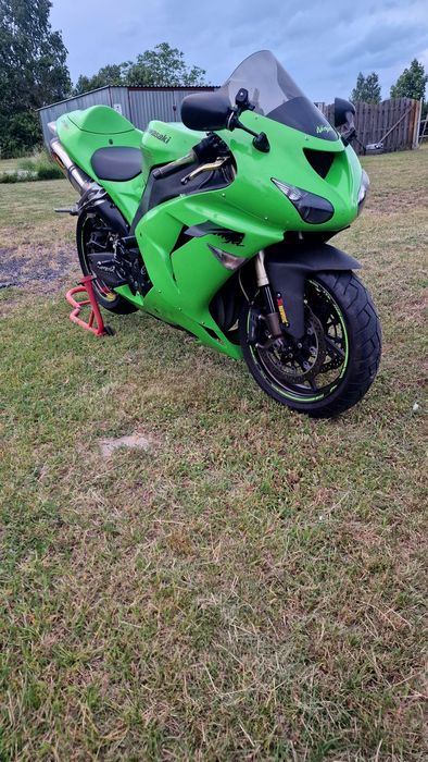 Kawasaki ninja zx10r zx 10r  akrapovic 2006r zamianapoopsy