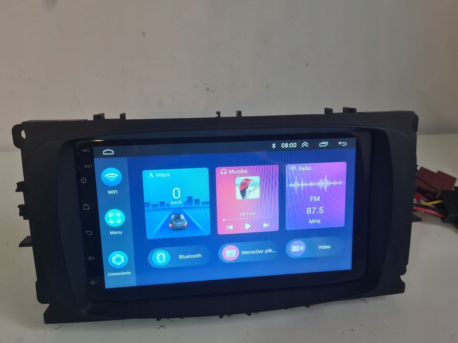 Radio android 11 ford focus mk2 c-max s-max kuga transit fiesta navi