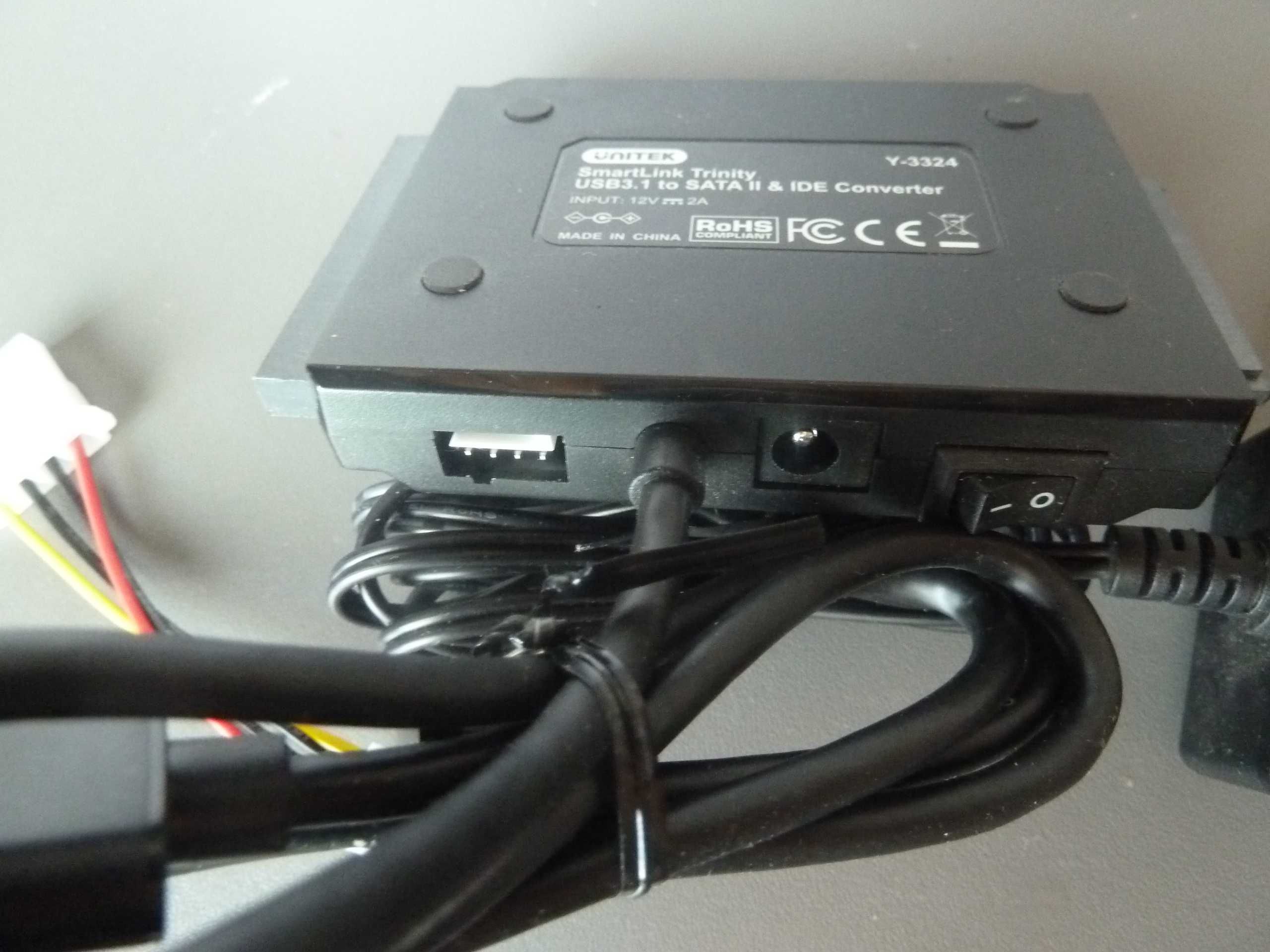 Adapter, kieszeń, mostek Unitek Y-3324 USB 3.0 - SATA / IDE