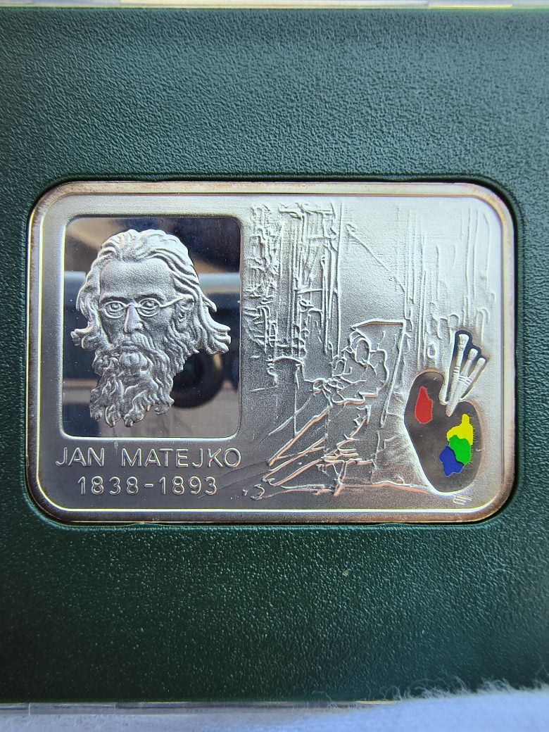 20 złotych 2002 rok Jan Matejko