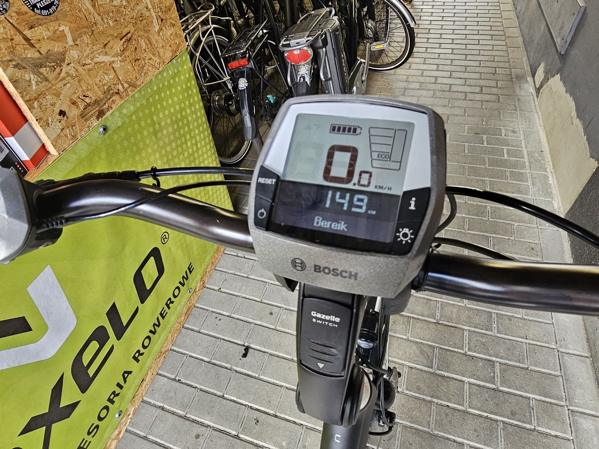 GAZELLE rower ze wspomaganiem elektrycznym elektryczny BOSCH ActiveLin