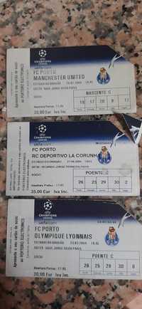 Bilhete Futebol Clube só Porto