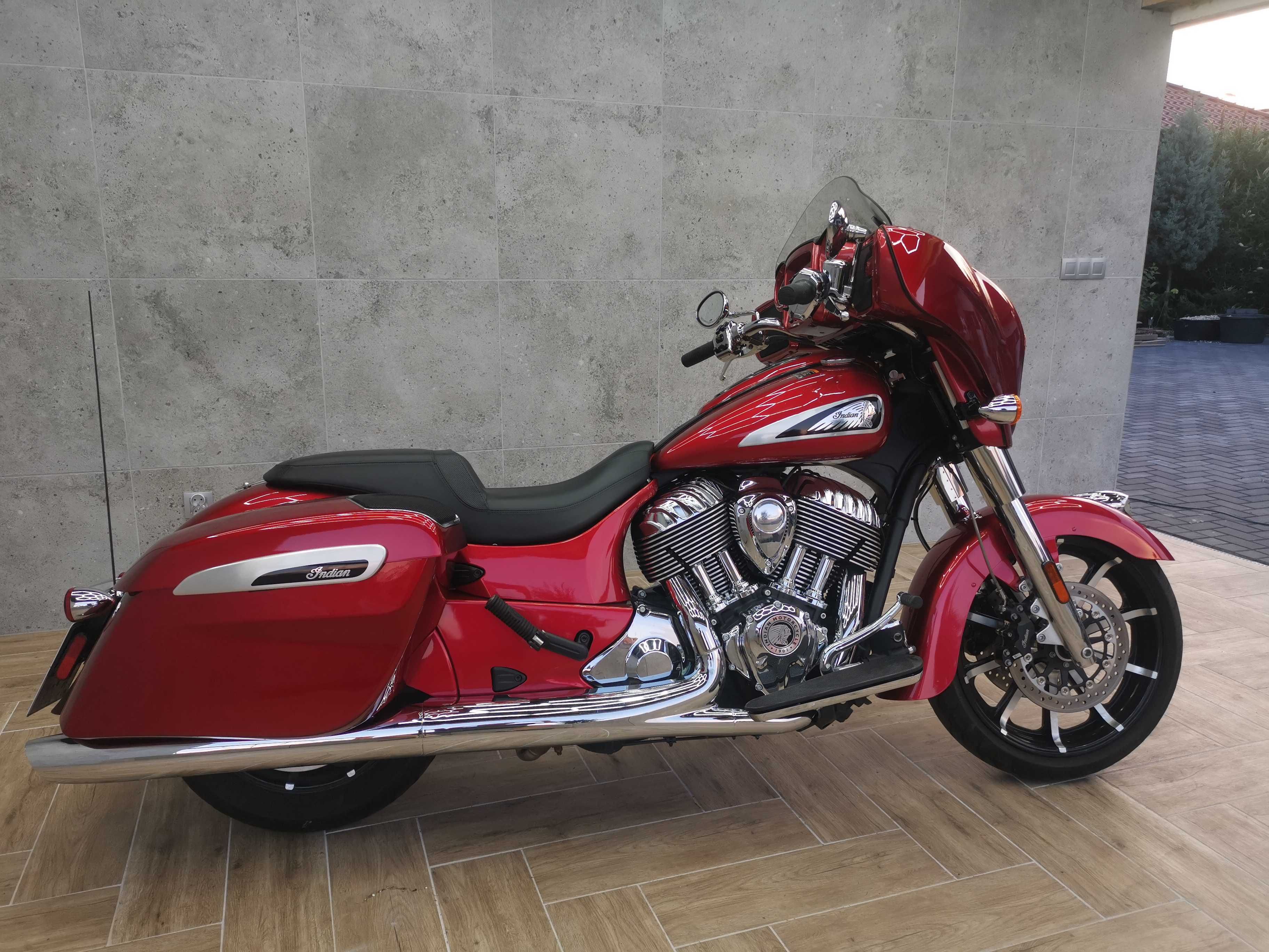 Indian chieftain 2019 limited 4700km harley davidson okazja przepiekny