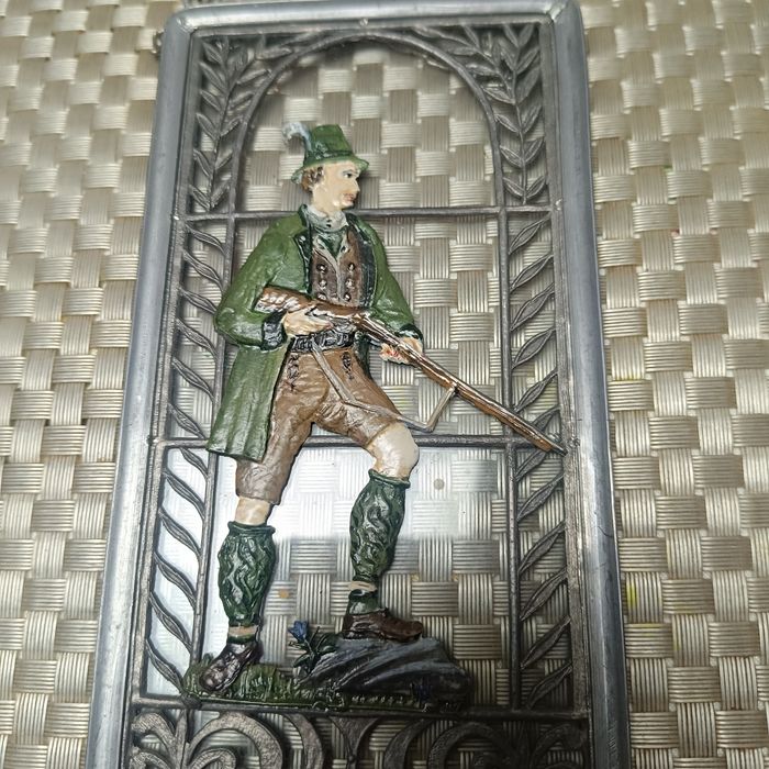 Витраж настенный старая Франция эмаль