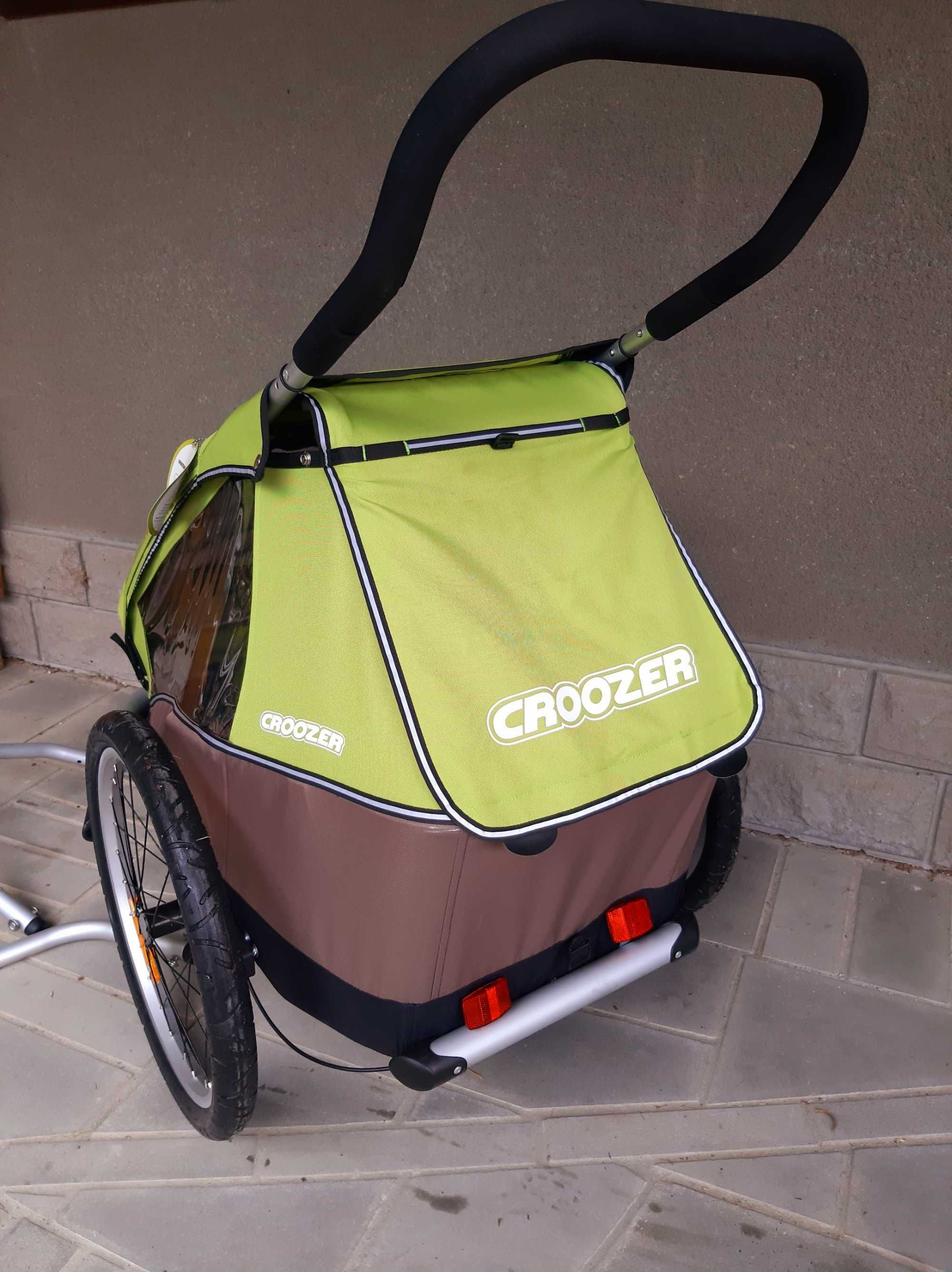 Przyczepka rowerowa Croozer Kid 1 3w1 stan bardzo dobry