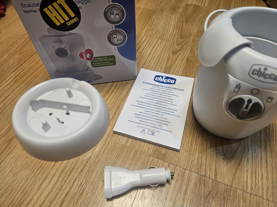 Podgrzewacz do Butelek Chicco 2w1 Dom-Samochód (Home-Travel)