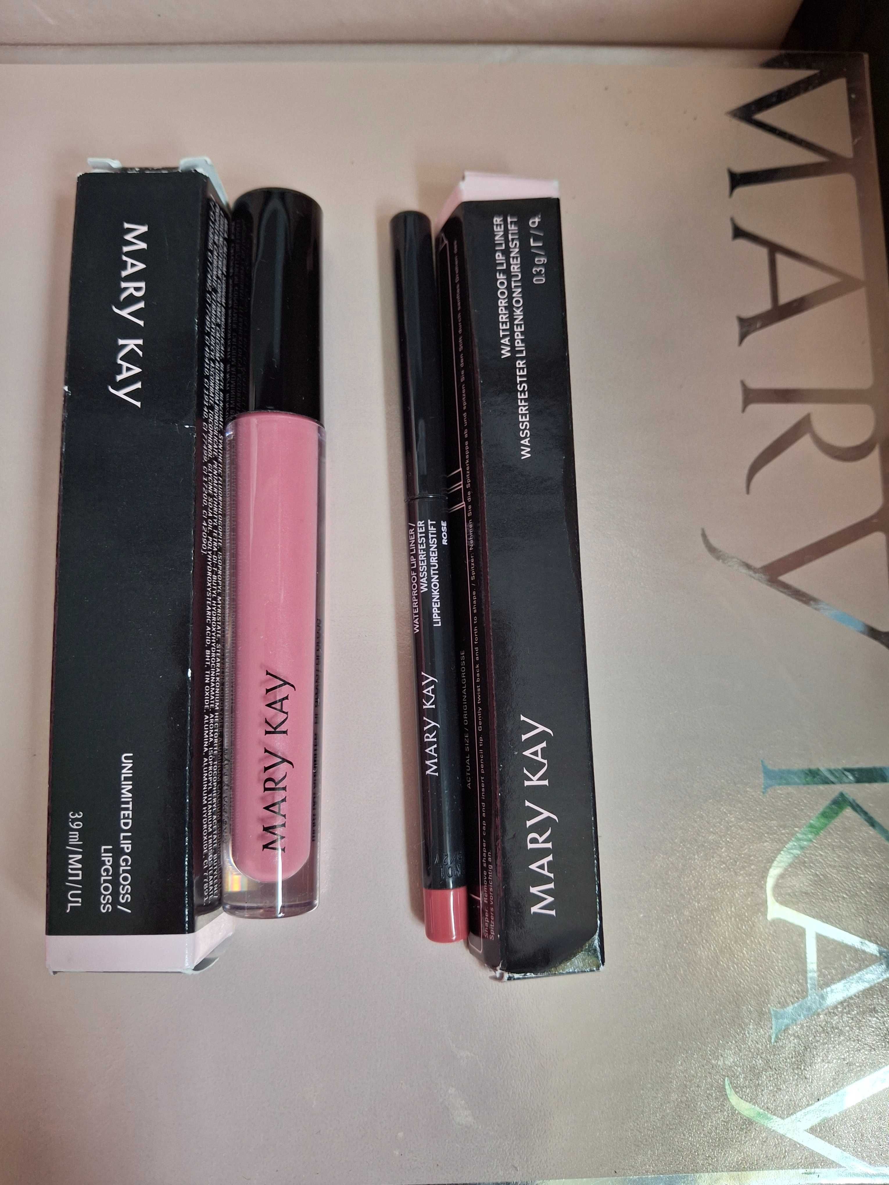 Błyszczyk do ust + konturówka Mary Kay