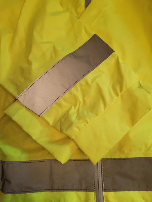 Kurtka odblaskową przeciw deszczowa męska