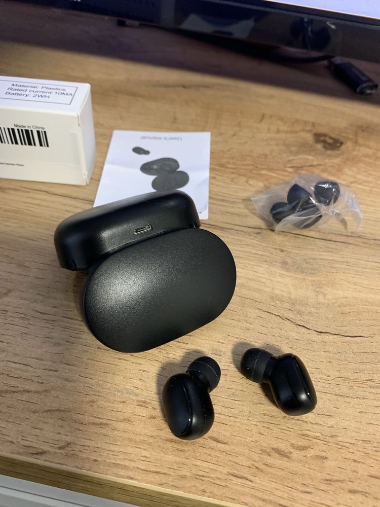 E6 TWS наушники с микрофоном, беспроводные Bluetooth