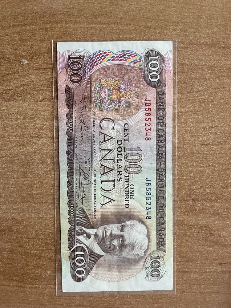 100 dolarów kanadyjskich