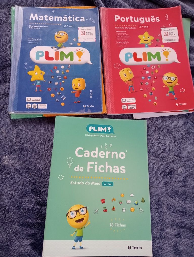Livros plim 2 ano