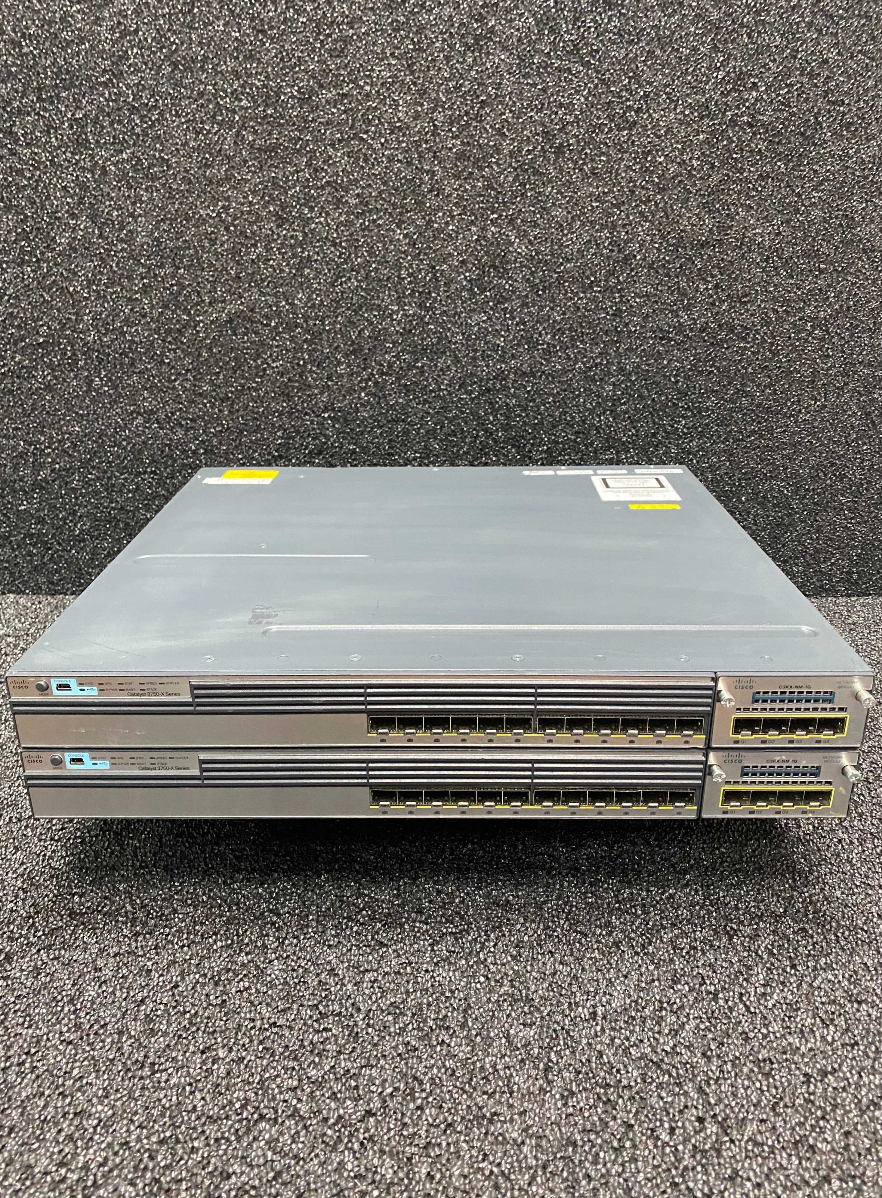 Комутатор Cisco WS-C3750X-12S-E - Юнісфера