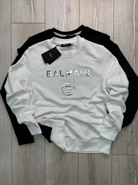 Свитшот мужской EMPORIO ARMANI черный золотой рисунок