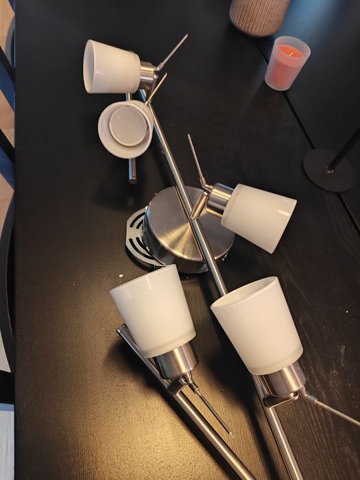 Vendo candeeiro IKEA tecto 5 focos TIDIG Projetor p/teto c/5