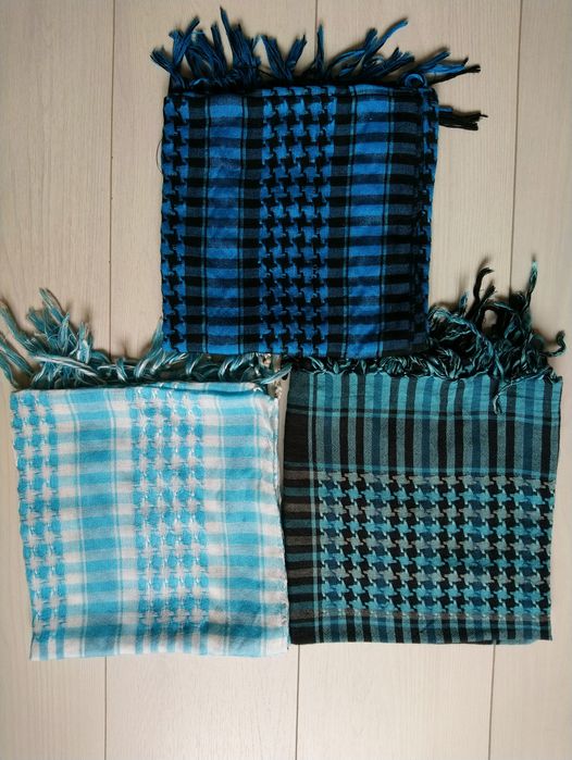 Синя арафатка платок хустка