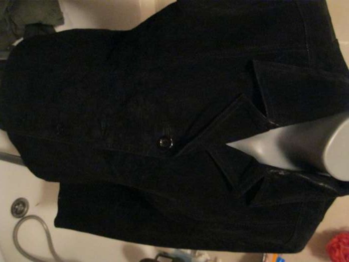 куртка пиджак черный нубук или замша натуральная приличная 48-50р