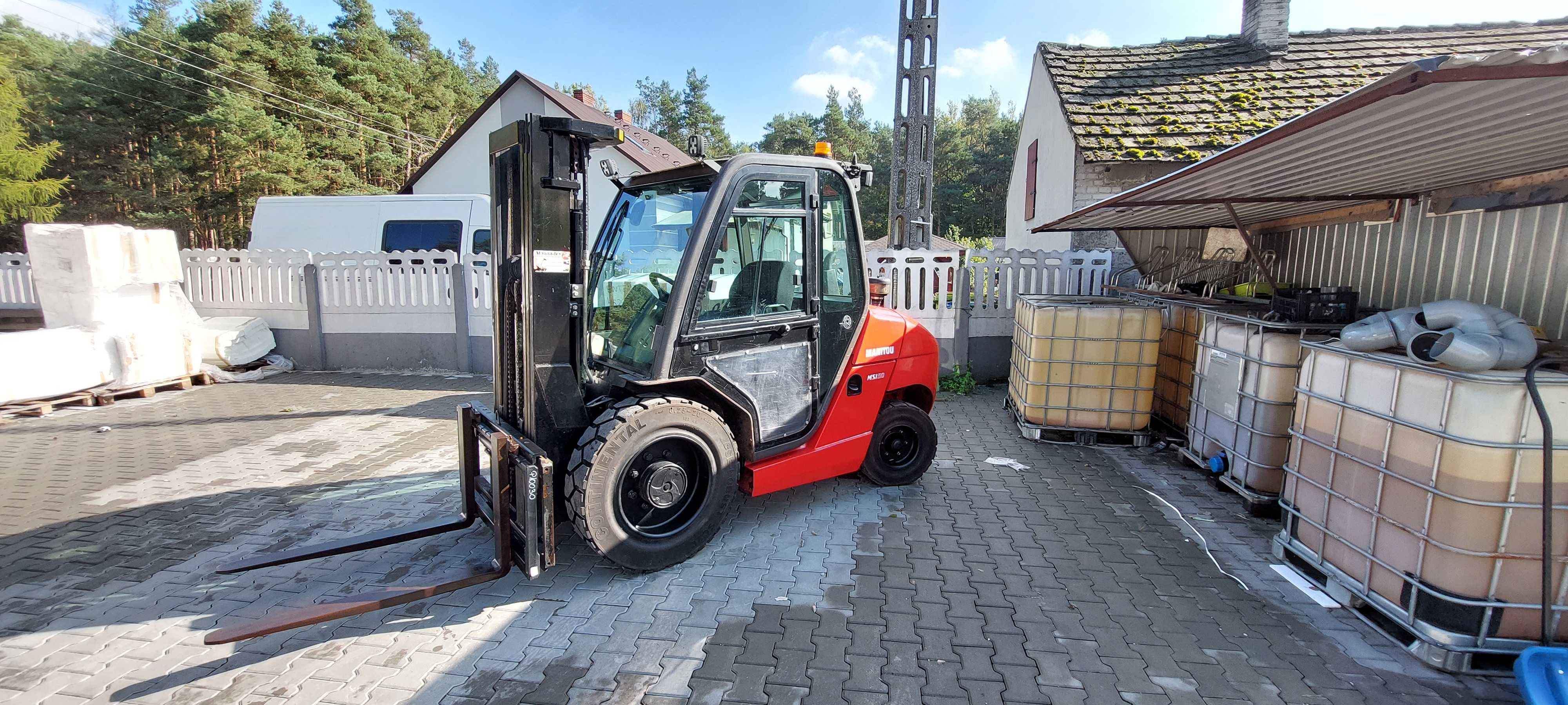 Wózek widłowy Widlak MANITOU MSI 30 2019