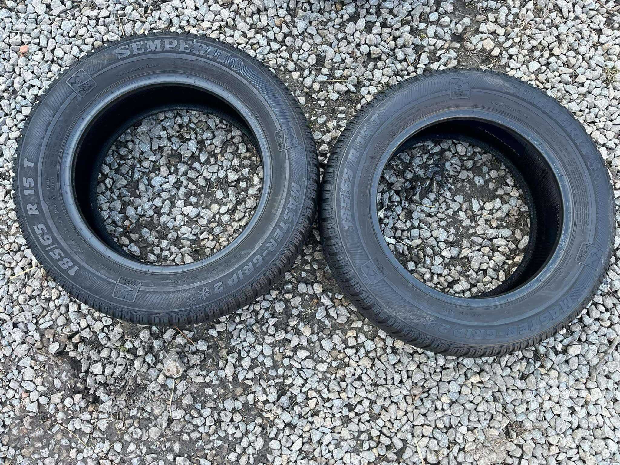 Opony 185/65R15 Semperit Master-Grip 2 Zima 2sztuki 6,04mm bieżnika