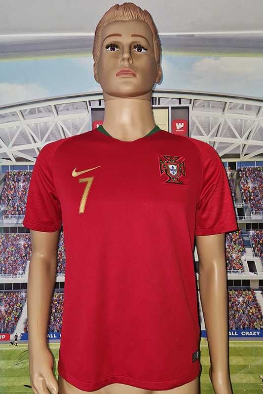 Portugalia FPF Nike DriFit 2018-19 #7 Cristiano Ronaldo home size: M